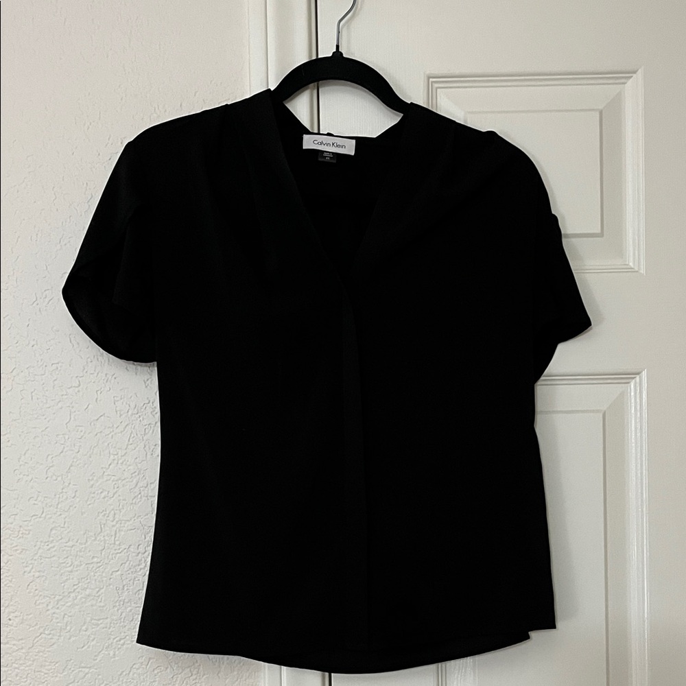Calvin Klein Women's Classic Black Top